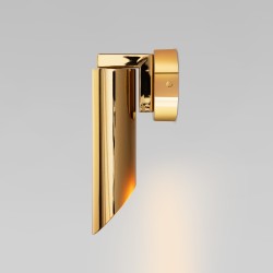 Настенный светильник с металлическим плафоном                      Eurosvet  40037/1 золото