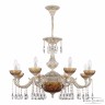 Люстра хрустальная AL78101P/8/250 A WMG P Amber/M-1F Bohemia Ivele Crystal (Литые)