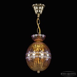 Подвесной светильник с цветным хрусталём 5480/18 G Shampan/M-1G Bohemia Ivele Crystal (5480)
