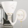Бра с плафоном 347837/1W WT+G Arte Milano (С 1 лампочкой)