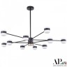 Люстра 3307.6296-10 Black APL LED (Модерн)