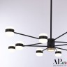 Люстра 3307.6296-10 Black APL LED (Модерн)