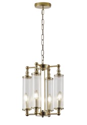 Crystal Lux Люстра Crystal Lux TOMAS SP4 BRASS