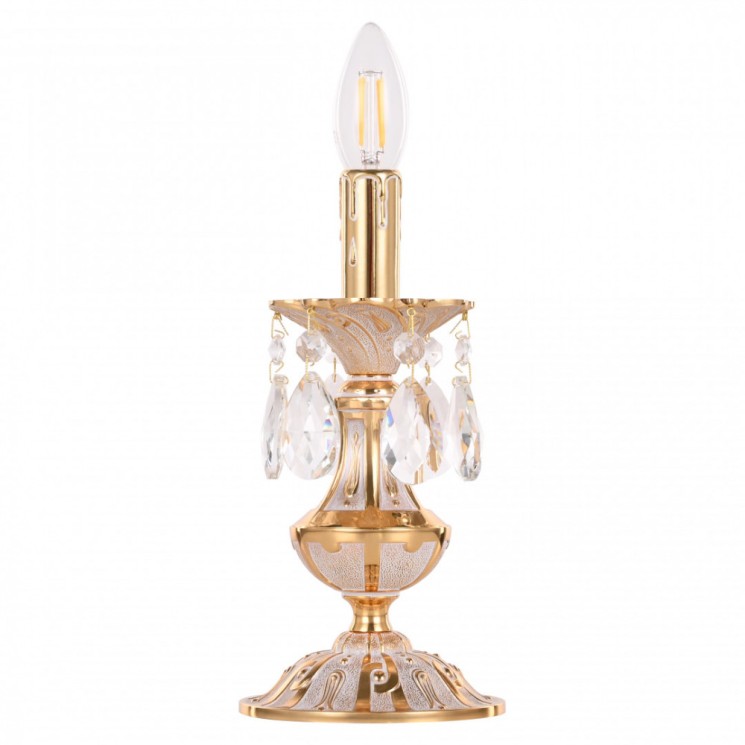 Настольная лампа AL77200L/1-25 GW Bohemia Ivele Crystal (С 1 лампочкой)