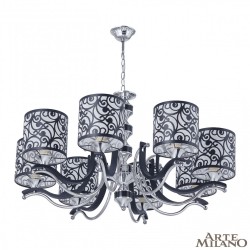 Люстра 304957/8 Bk/Ni Arte Milano (Подвесные)