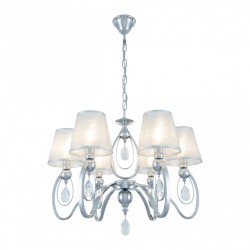 Люстра с абажуром подвесная 347203/6 CR Arte Milano (Подвесные)