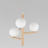 Подвесной светильник со стеклянными плафонами                      TK Lighting  6799 Estera Wood