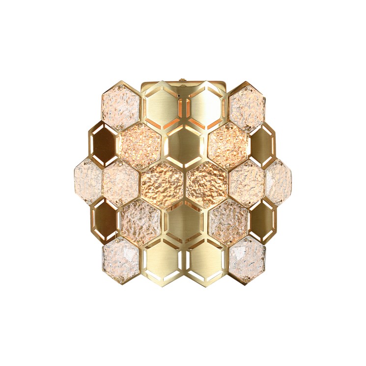 Indigo Настенный светильник 12047/1W Brass