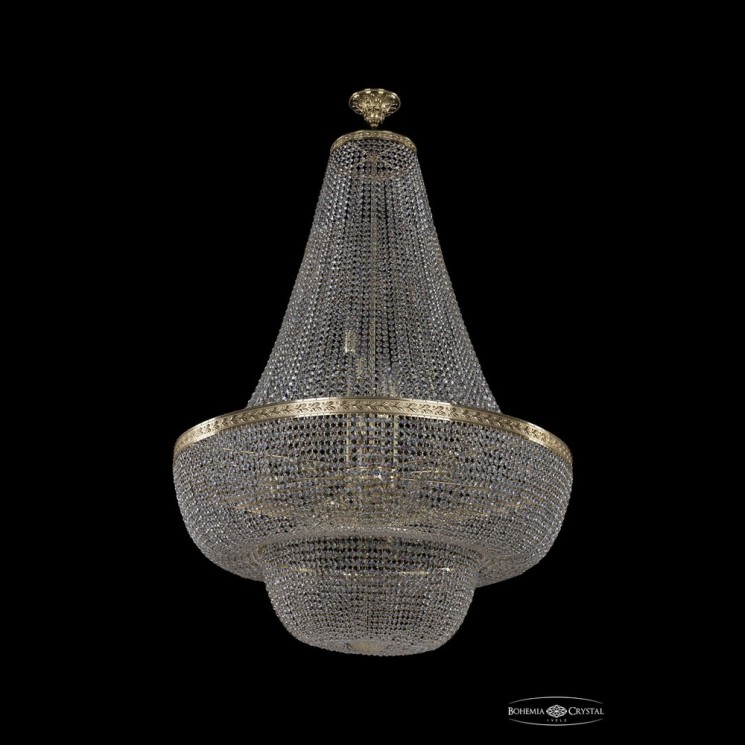 Люстра хрустальная 19091/H2/100IV G Bohemia Ivele Crystal (Потолочные)