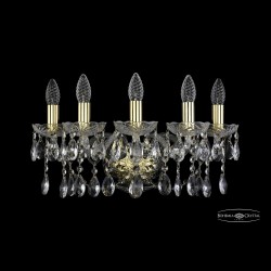 Бра хрустальные 1413B/5/165 G Bohemia Ivele Crystal (Стеклянный рожок)