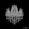 Люстра хрустальная 1415/12/141 Ni Bohemia Ivele Crystal (Стеклянный рожок)