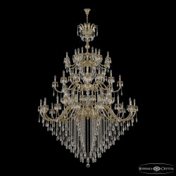Люстра бронзовая 72118/32+16+16/755/3d B G Y3 Bohemia Ivele Crystal (Литые)