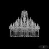 Люстра хрустальная 1413/20+10+5/400 Ni Bohemia Ivele Crystal (Стеклянный рожок)
