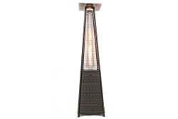 Уличный газовый обогреватель Ställeh Pyramid x 4 Rattan Brown