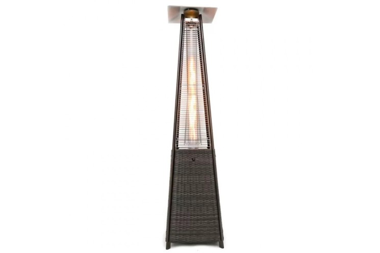 Уличный газовый обогреватель Ställeh Pyramid x 4 Rattan Brown
