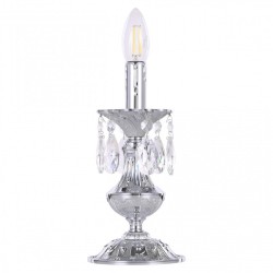 Настольная лампа AL77200L/1-25 Ni Bohemia Ivele Crystal (С 1 лампочкой)