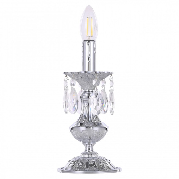 Настольная лампа AL77200L/1-25 Ni Bohemia Ivele Crystal (С 1 лампочкой)