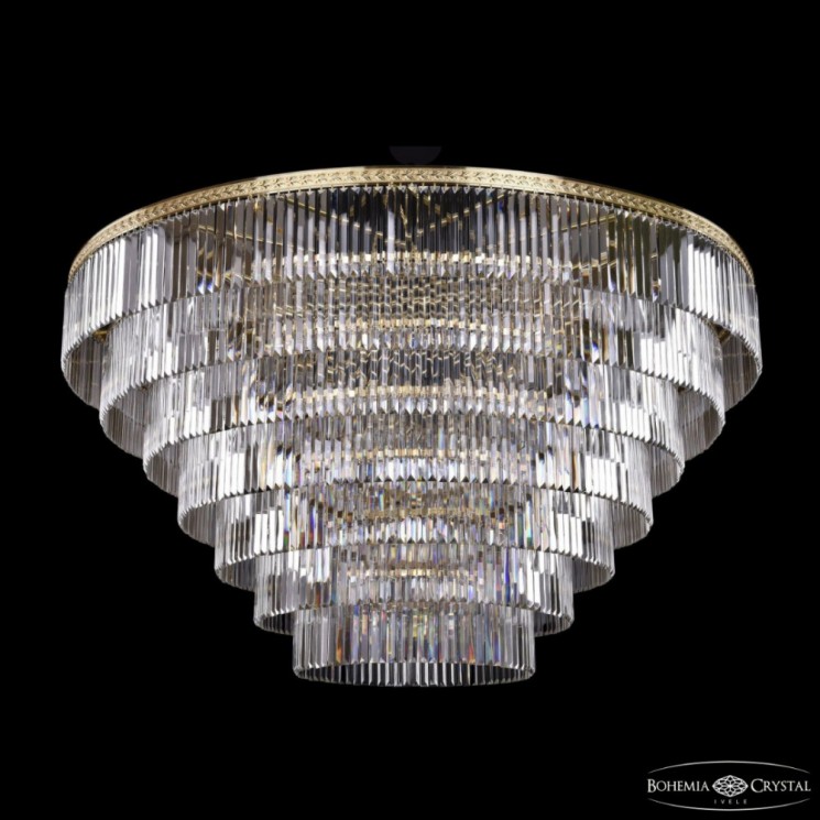 Люстра спираль хрустальная 85011/180-105 G Bohemia Ivele Crystal (8501)