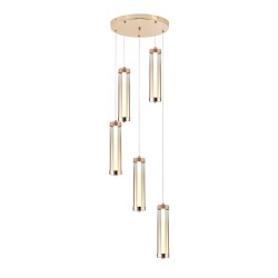 Indigo Подвесной светильник 11061/5P Gold