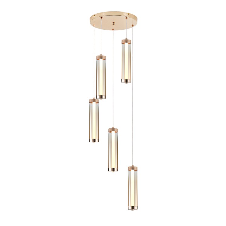 Indigo Подвесной светильник 11061/5P Gold