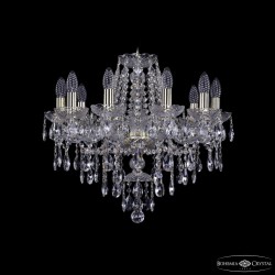 Люстра хрустальная 1415/10/200 G Bohemia Ivele Crystal (Стеклянный рожок)