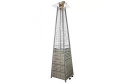 Уличный газовый обогреватель Ställeh Pyramid x 4 Rattan Grey