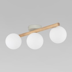 Потолочный светильник со стеклянными плафонами                      TK Lighting  5768 Estera Wood
