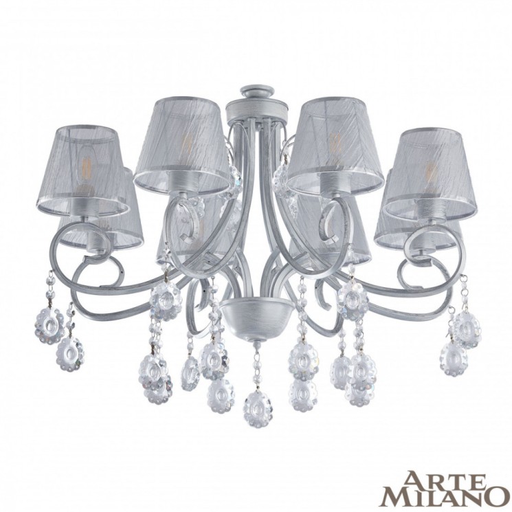 Люстра 337146/8 WT+SL Arte Milano (Подвесные)