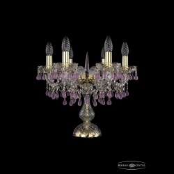 Настольная лампа 1410L/6/141-39 G V7010 Bohemia Ivele Crystal (Стеклянный рожок)
