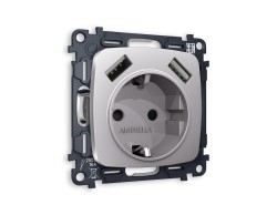 Ambrella Light Комплект механизма электрической розетки Ambrella Volt OMEGA MO509010