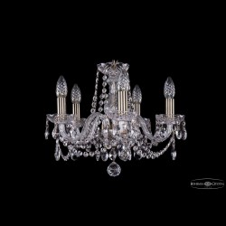 Люстра хрустальная 1402/5/141 Pa Bohemia Ivele Crystal (Стеклянный рожок)