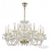 Люстра хрустальная 119/10+5/240 G Bohemia Ivele Crystal (119)