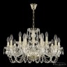 Люстра хрустальная 119/10+5/240 G Bohemia Ivele Crystal (119)