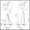 Люстра ODEON LIGHT TOVI 4818/14