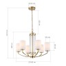 Подвесная люстра ST Luce Opalus SL1403.303.06