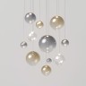 Подвесной светильник                      Eurosvet  50234/1 LED прозрачный