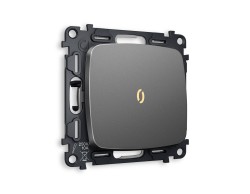 Ambrella Light Комплект механизма 1-клавишного выключателя с подсветкой 3200K Ambrella Volt OMEGA MO652010