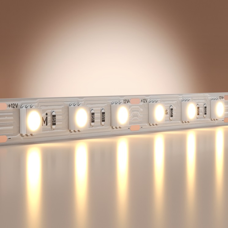 Maytoni Светодиодная лента Base 12В 5050 14,4Вт/м 3000K 5м IP 20 201183