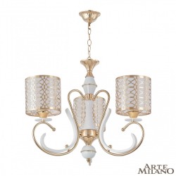 Люстра 301237/3 Wh/Gd Arte Milano (Подвесные)