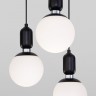 Подвесной светильник со стеклянными плафонами                      Eurosvet  50151/3 черный