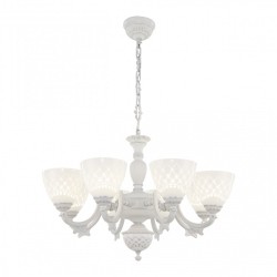 Люстра с плафонами подвесная 343837/8 WT+SL Arte Milano (Подвесные)