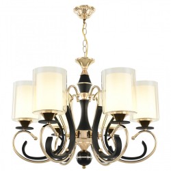 Люстра 302237/6 Bk/Gd Arte Milano (Подвесные)