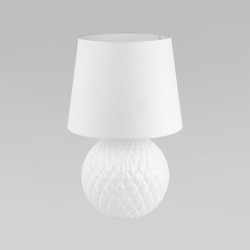 Настольный светильник с тканевым абажуром                      TK Lighting  16046 Santana