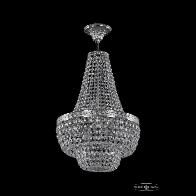 Люстра хрустальная 19101/H2/35IV Ni Bohemia Ivele Crystal (Потолочные)