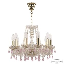 Люстра хрустальная 112/10/141 G V7010 Bohemia Ivele Crystal (Стеклянный рожок)