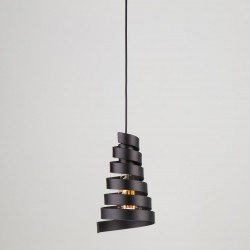 Подвесной светильник в стиле лофт                      Eurosvet  50058/1 черный