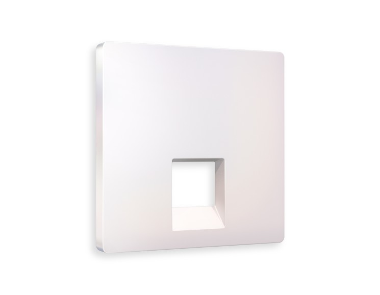 Ambrella Light Лицевая панель для компьютерной/телефонной розетки RJ-45/RJ-11 QUANT Ambrella Volt ALFA AP2120
