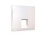 Ambrella Light Лицевая панель для компьютерной/телефонной розетки RJ-45/RJ-11 QUANT Ambrella Volt ALFA AP2120