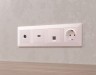 Ambrella Light Лицевая панель для компьютерной/телефонной розетки RJ-45/RJ-11 QUANT Ambrella Volt ALFA AP2120
