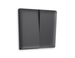 Ambrella Light Лицевая панель для 2-клавишных выключателей QUANT Ambrella Volt ALFA AP9030